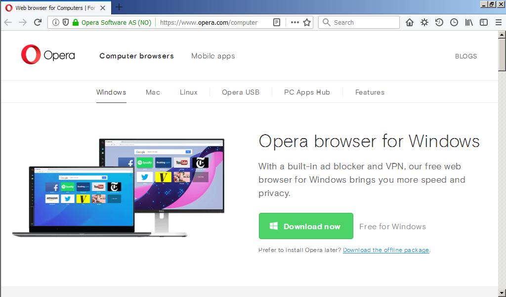 Download Opera Older Version Mac